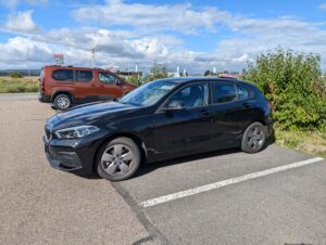 1er-BMW linke Seite